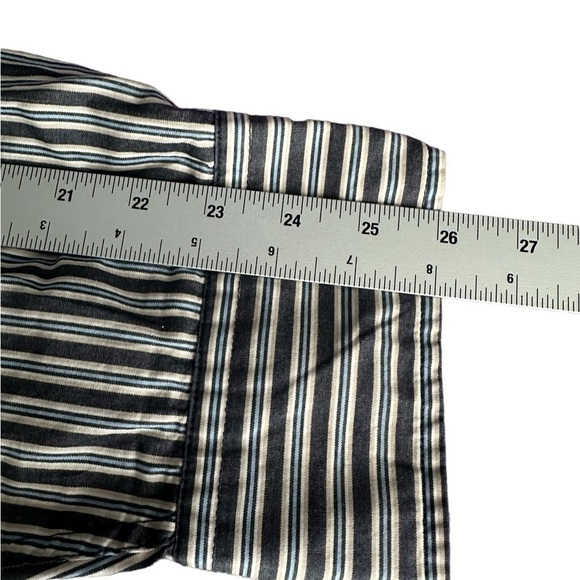 Timberland XXL long-sleeve button down blue/tan/navy 100% cotton - Picture 8 of 11